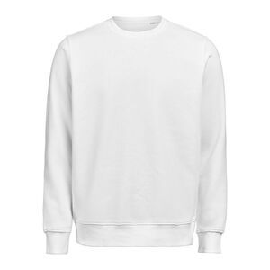 Untagged Movement Mens Crew Neck Regular Sweatshirt / White